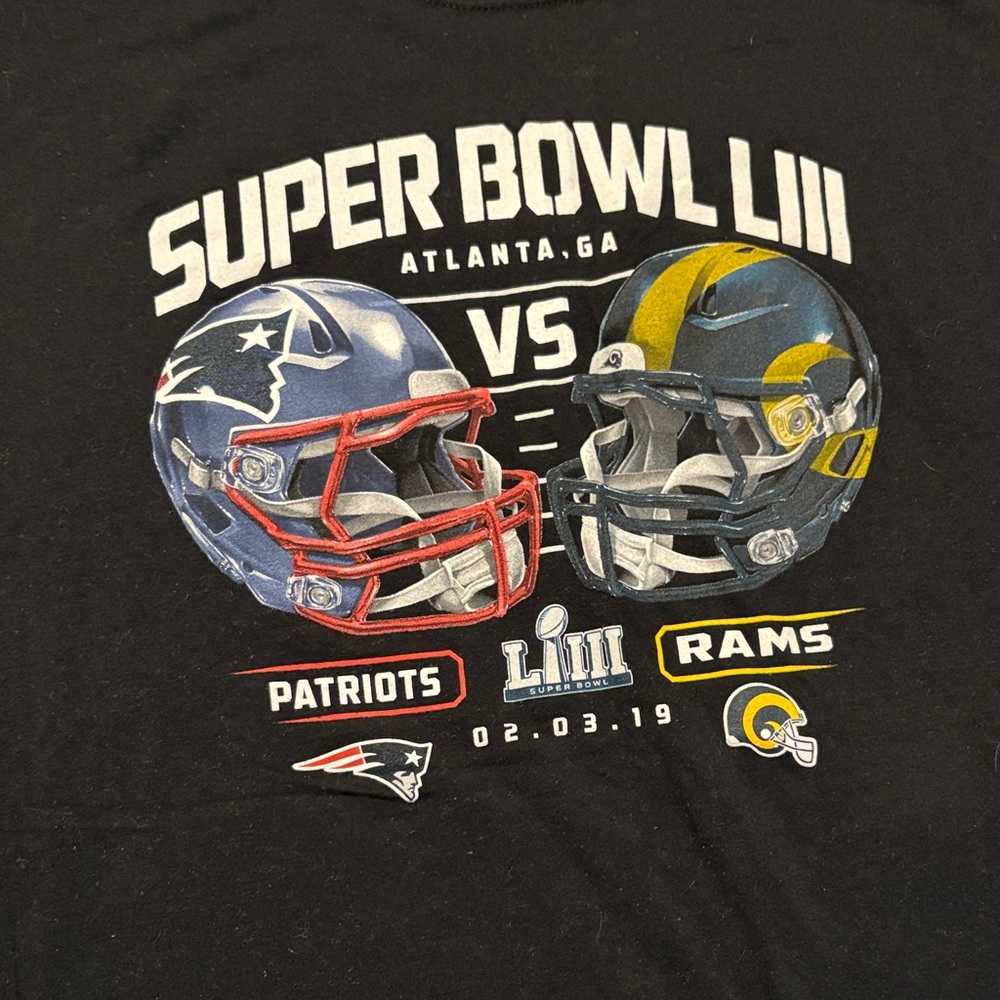 Fanatics Super Bowl LIII T-Shirt - Black